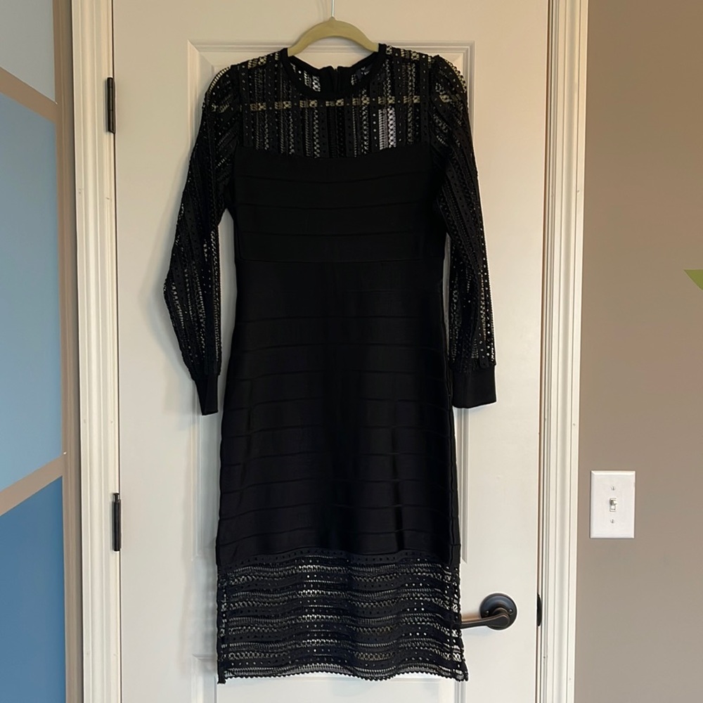 NWT French Connection Bodycon Long Sleeve Dress